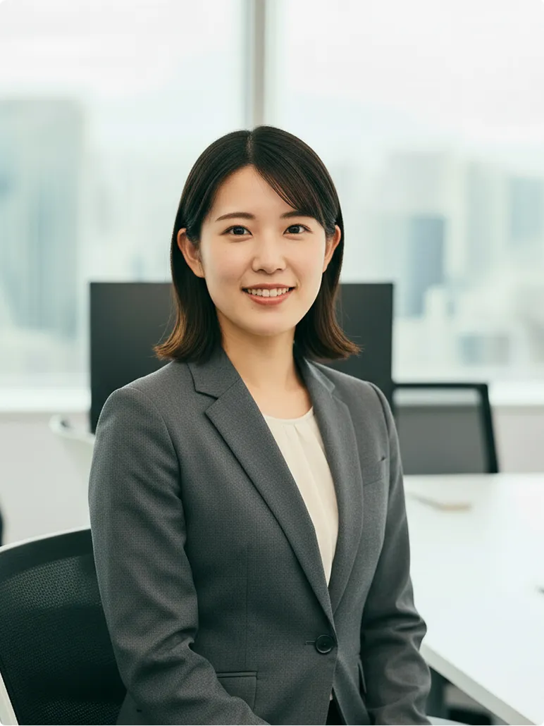 先輩社員：T.Nさんの写真