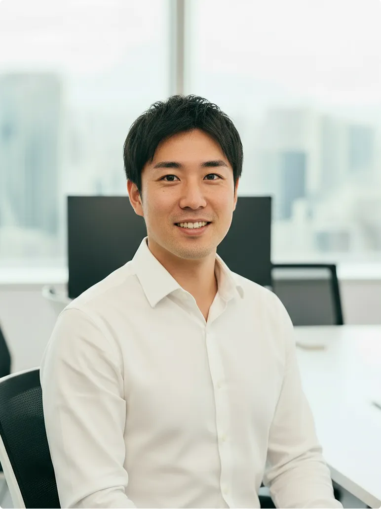 先輩社員：G.Uさんの写真